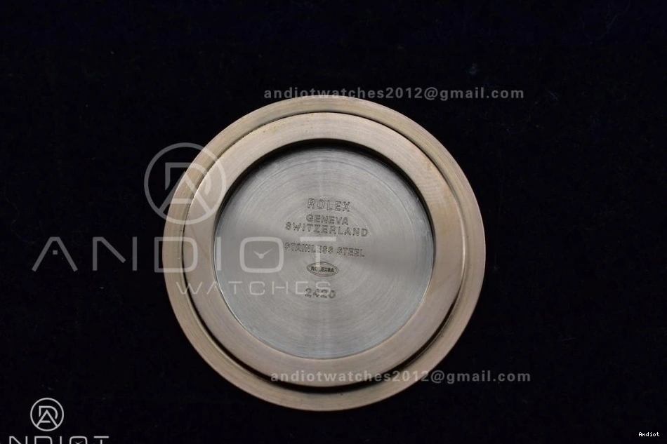 Dial (Gain Oyster-flex Strap 1:1 on A23J RG ZF Weight) Best Sky-Dweller Grey Edition 336235 0113